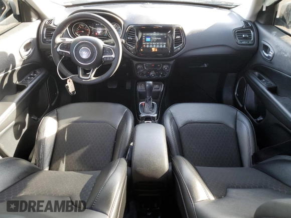 2021 Jeep Compass Altitude with VIN 3C4NJCBB5MT564013, listed as a Copart auction lot 46349225 with 36,561 mi miles and Salvage title. Bid and sale history available at DreamBid. Image 8.