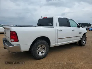 2018 Ram 1500 Lone Star Silver with VIN 1C6RR6LT5JS207907, listed as a Copart auction lot 54304815 with 144,607 mi miles and Salvage title. Bid and sale history available at DreamBid. Image 3.