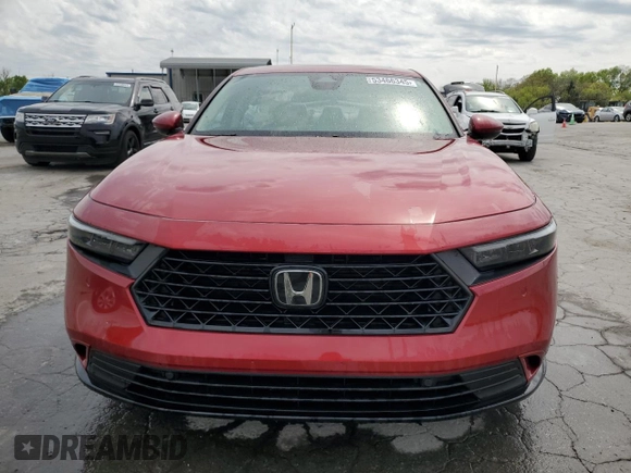 2023 Honda Accord EX-L with VIN 1HGCY2F62PA052510, listed as a Copart auction lot 53466345 with 21,079 mi miles and Salvage title. Bid and sale history available at DreamBid. Image 5.