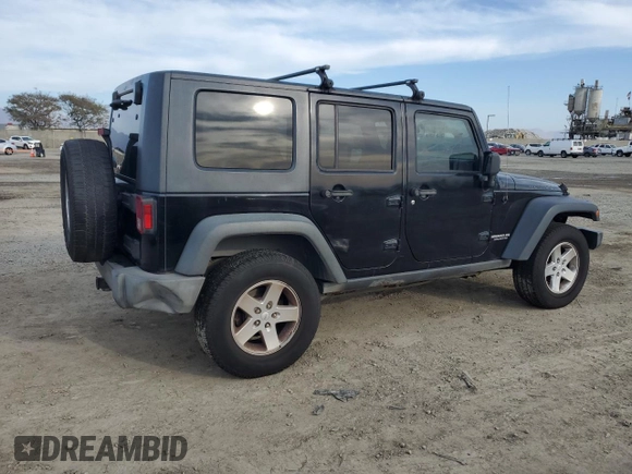 2008 Jeep Wrangler Unlimited Rubicon with VIN 1J4GA69148L643241, listed as a Copart auction lot 45606385 with 283,096 mi miles and Clean Title. Bid and sale history available at carsss.com. Image 3.