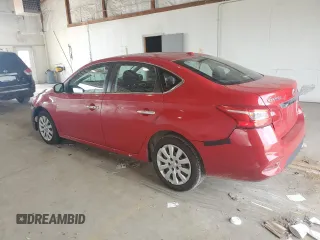 2017 Nissan Sentra SV with VIN 3N1AB7AP1HL693648, listed as a Copart auction lot 62637355 with 156,252 mi miles and Salvage title. Bid and sale history available at DreamBid. Image 2.