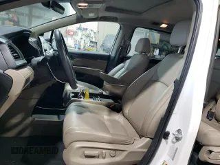 2024 Honda Odyssey EX-L with VIN 5FNRL6H68RB005052, listed as a Copart auction lot 53072325 with 34,758 mi miles and Salvage Title. Bid and sale history available at DreamBid. Image 7.