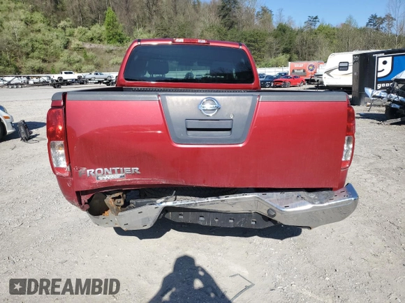 2012 Nissan Frontier S with VIN 1N6BD0CT4CC444596, listed as a Copart auction lot 51220185 with 135,704 mi miles and Salvage title. Bid and sale history available at DreamBid. Image 6.