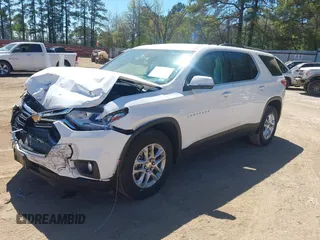 2019 Chevrolet Traverse LT with VIN 1GNERHKW4KJ141055, listed as a IAAI auction lot 41854639 with 44,675 mi miles and . Bid and sale history available at DreamBid. Image 18.