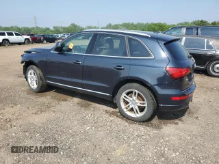 2015 Audi Q5 Premium Plus with VIN WA1LFAFP7FA131185, listed as a Copart auction lot 59782215 with 164,907 mi miles and Salvage title. Bid and sale history available at DreamBid. Image 2.