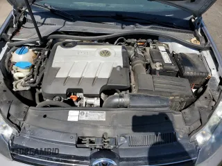 2010 Volkswagen Jetta SportWagen TDI with VIN 3VWTL7AJ9AM670212, listed as a Copart auction lot 71556684 with 129,314 mi miles and Salvage Title. Bid and sale history available at carsss.com. Image 11.