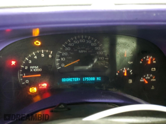 2005 Chevrolet Silverado 1500 Work Truck z VIN 2GCEK19V351307212, wystawiony jako Copart lot #84217594 z przebiegiem 175 380 mil mil oraz Szkoda całkowita • Salvage title. Historia ofert i sprzedaży dostępna na DreamBid. Obrazek 9.