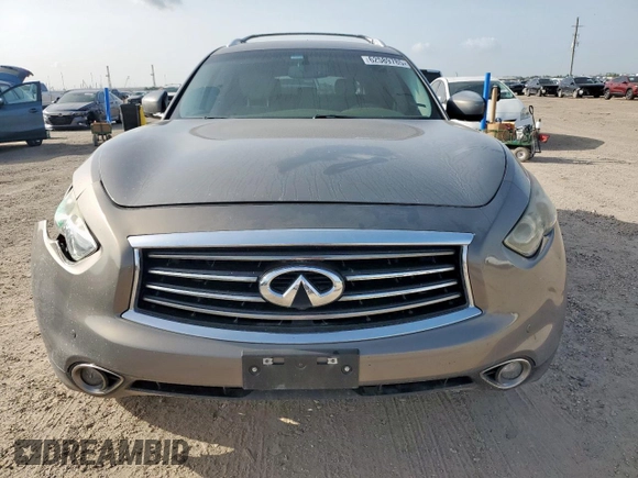 2013 Infiniti FX with VIN JN8CS1MW5DM172149, listed as a Copart auction lot 62589785 with 154,961 mi miles and Salvage title. Bid and sale history available at DreamBid. Image 5.