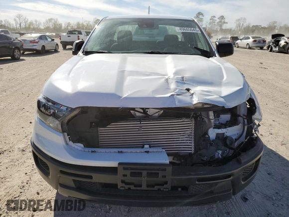 2023 Ford Ranger XL with VIN 1FTER1EH6PLE05482, listed as a Copart auction lot 49605045 with 24,422 mi miles and Salvage title. Bid and sale history available at DreamBid. Image 5.