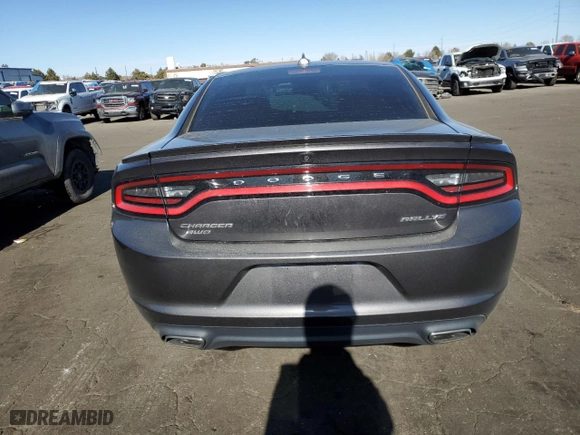 2017 Dodge Charger SXT with VIN 2C3CDXJG6HH505672, listed as a Copart auction lot 44220995 with 108,191 mi miles and Clean Title. Bid and sale history available at carsss.com. Image 6.