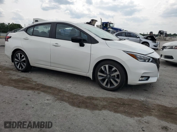 2020 Nissan Versa SR with VIN 3N1CN8FV7LL879894, listed as a Copart auction lot 60088705 with 12,463 mi miles and Salvage title. Bid and sale history available at DreamBid. Image 4.