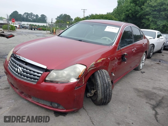2006 Infiniti M Sport z VIN JNKAY01E76M104833, wystawiony jako IAAI lot #42276795 z przebiegiem 196 550 mil mil oraz . Historia ofert i sprzedaży dostępna na DreamBid. Obrazek 2.