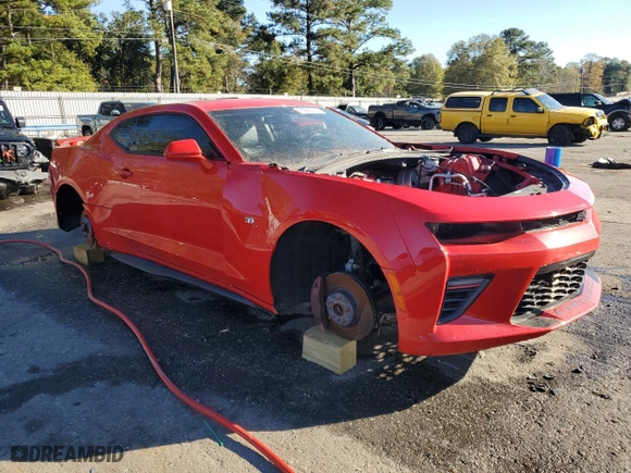 2017 Chevrolet Camaro 1SS with VIN 1G1FF1R78H0204516, listed as a Copart auction lot 85861414 with 0 mi miles and Salvage Title. Bid and sale history available at carsss.com. Image 4.