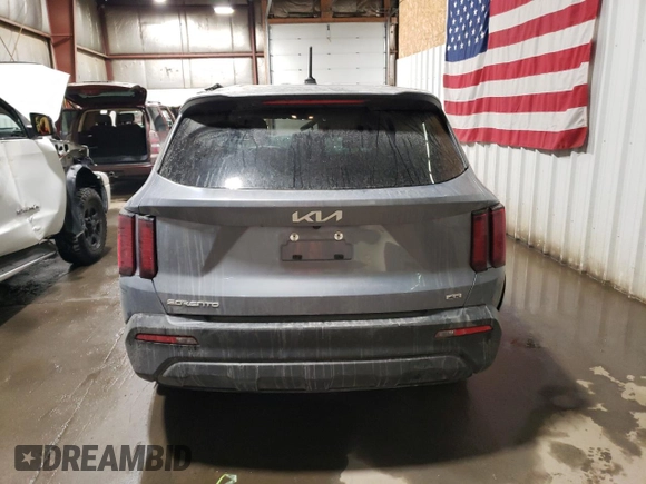 2023 Kia Sorento LX with VIN 5XYRGDLC6PG206380, listed as a Copart auction lot 52333725 with 20,942 mi miles and Clean Title. Bid and sale history available at carsss.com. Image 6.