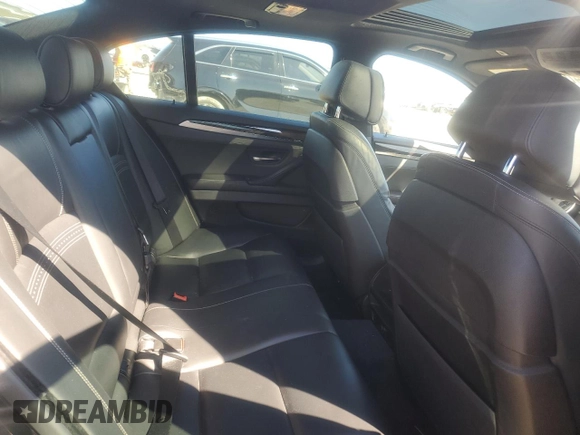 2016 BMW 5 Series 535i with VIN WBA5B1C54GG132111, listed as a Copart auction lot 43409355 with 133,043 mi miles and Salvage Title. Bid and sale history available at DreamBid. Image 10.