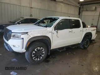 2023 Nissan Frontier Pro-4X with VIN 1N6ED1EK4PN629264, listed as a Copart auction lot 87851315 with 34,258 mi miles and Non repairable. Bid and sale history available at DreamBid. Image 1.