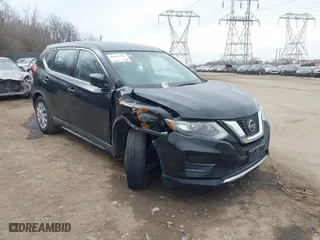 2018 Nissan Rogue S with VIN KNMAT2MV0JP586978, listed as a IAAI auction lot 41545355 with 59,867 mi miles. Bid and sale history available at carsss.com. Image 6.