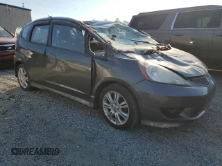 2011 Honda Fit Sport with VIN JHMGE8H59BC015921, listed as a Copart auction lot 49580215 with Not Provided miles and Salvage Title. Bid and sale history available at DreamBid. Image 4.