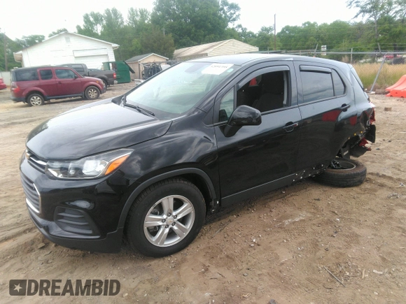 2021 Chevrolet Trax LS with VIN KL7CJKSB3MB332543, listed as a IAAI auction lot 42091395 with 64,579 mi miles and . Bid and sale history available at DreamBid. Image 17.