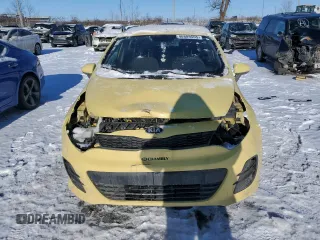 2016 Kia Rio LX with VIN KNADM5A30G6562206, listed as a Copart auction lot 46889555 with 97,729 mi miles and Salvage Title. Bid and sale history available at carsss.com. Image 5.