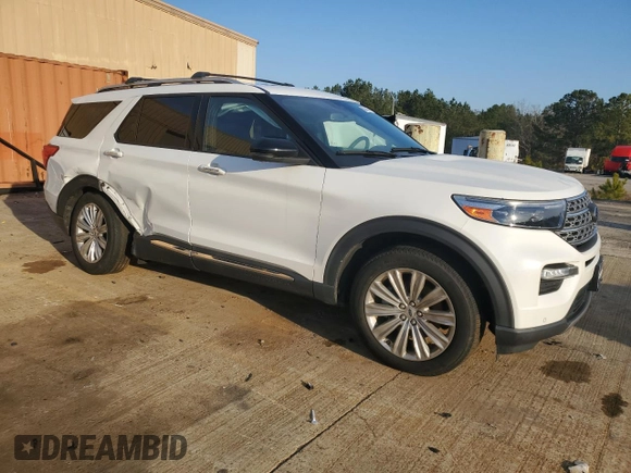 2020 Ford Explorer Limited with VIN 1FMSK8FH4LGA09290, listed as a Copart auction lot 46404145 with 23,029 mi miles and Salvage Title. Bid and sale history available at carsss.com. Image 4.