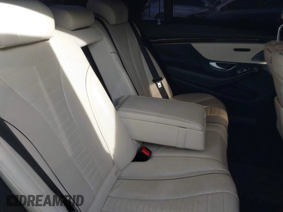 2018 Mercedes-Benz S 560 with VIN WDDUG8DB1JA418379, listed as a IAAI auction lot 41604377 with 71,993 mi miles and . Bid and sale history available at carsss.com. Image 8.