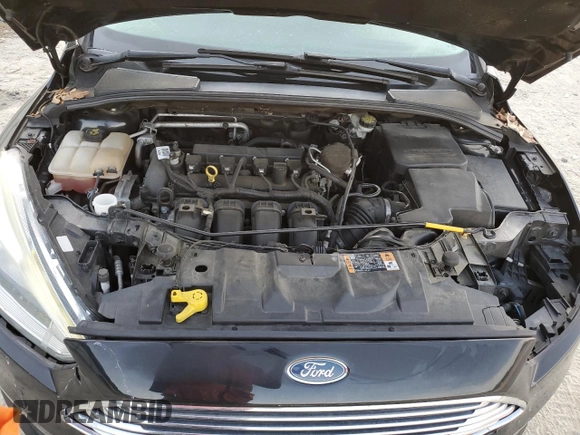 2015 Ford Focus Titanium with VIN 1FADP3N23FL346078, listed as a Copart auction lot 61991195 with 188,014 mi miles and Salvage title. Bid and sale history available at DreamBid. Image 12.