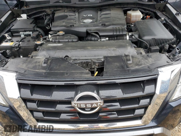 2021 Nissan Armada SL with VIN JN8AY2BC0M9147490, listed as a Copart auction lot 82825424 with 64,968 mi miles and Salvage Title. Bid and sale history available at carsss.com. Image 13.