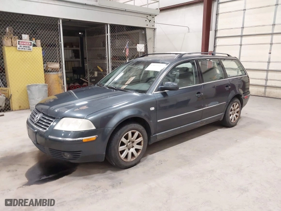 2003 Volkswagen Passat GLS with VIN WVWVD63B63E368748, listed as a IAAI auction lot 42022512 with 130,038 mi miles. Bid and sale history available at carsss.com. Image 19.