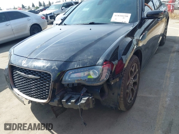 2016 Chrysler 300 with VIN 2C3CCAGG4GH296194, listed as a IAAI auction lot 41818220 with 111,177 mi miles. Bid and sale history available at carsss.com. Image 6.