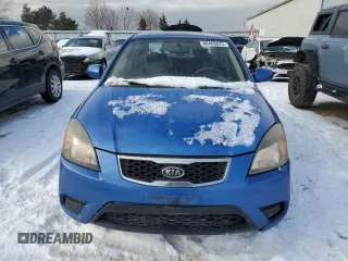 2011 Kia Rio with VIN KNADH4B37B6917894, listed as a Copart auction lot 88465075 with 229,688 mi miles and Clean Title. Bid and sale history available at DreamBid. Image 5.