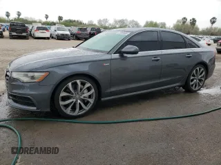 2015 Audi A6 3.0T Premium Plus with VIN WAUFGAFC9FN011102, listed as a Copart auction lot 47665085 with 144,001 mi miles and Clean Title. Bid and sale history available at carsss.com. Image 1.