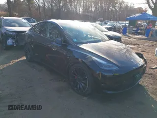 2023 Tesla Model Y Performance z VIN 7SAYGDEF9PF921411, wystawiony jako IAAI lot #41441726 z przebiegiem 64 575 mil mil oraz . Historia ofert i sprzedaży dostępna na DreamBid. Obrazek 1.