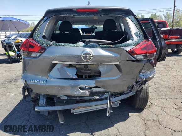 2018 Nissan Rogue SV with VIN KNMAT2MTXJP561309, listed as a Copart auction lot 52651895 with 41,343 mi miles and Salvage Title. Bid and sale history available at carsss.com. Image 6.