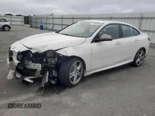 2021 BMW 2 Series M235i xDrive with VIN WBA13AL08M7G93491, listed as a Copart auction lot 72363784 with 29,870 mi miles and Salvage Title. Bid and sale history available at carsss.com. Image 1.