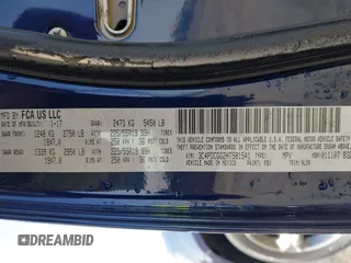2017 Dodge Journey Crossroad Plus с VIN 3C4PDCGG2HT581541, выставлен на аукционе IAAI как лот 41805159 с пробегом 142 470 миль миль и . История ставок и продаж доступна на DreamBid. Изображение 9.