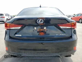 2017 Lexus IS with VIN JTHBA1D27H5041648, listed as a Copart auction lot 50525555 with 86,238 mi miles and Salvage Title. Bid and sale history available at carsss.com. Image 6.