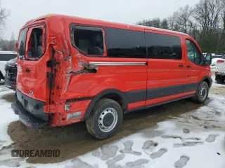 2019 Ford Transit Passenger XL with VIN 1FBZX2YM0KKA03028, listed as a Copart auction lot 49730604 with 54,389 mi miles. Bid and sale history available at carsss.com. Image 3.