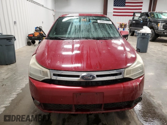 2009 Ford Focus SES with VIN 1FAHP36N09W270655, listed as a Copart auction lot 49807895 with 226,673 mi miles and Salvage Title. Bid and sale history available at carsss.com. Image 5.