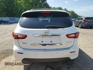 2014 Infiniti QX60 with VIN 5N1AL0MN8EC545432, listed as a Copart auction lot 63091435 with 156,113 mi miles and Salvage title. Bid and sale history available at DreamBid. Image 6.