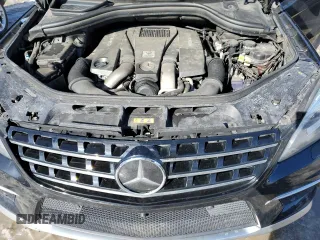 2015 Mercedes-Benz M 63 AMG with VIN 4JGDA7EB1FA473745, listed as a Copart auction lot 45077315 with 114,782 mi miles and Clean Title. Bid and sale history available at carsss.com. Image 12.