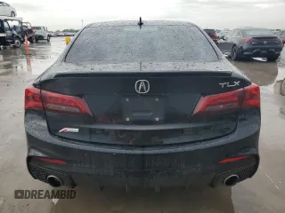 2020 Acura TLX w/A-Spec Pkg with VIN 19UUB1F69LA008367, listed as a Copart auction lot 49855775 with 94,649 mi miles and Salvage title. Bid and sale history available at DreamBid. Image 6.