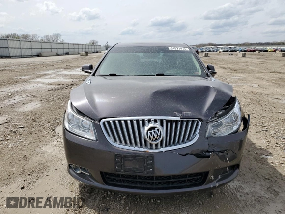 2013 Buick LaCrosse Leather with VIN 1G4GC5E32DF283862, listed as a Copart auction lot 51677475 with 167,976 mi miles and Salvage Title. Bid and sale history available at carsss.com. Image 5.