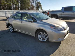 2011 Lexus HS 250h with VIN JTHBB1BA3B2043705, listed as a Copart auction lot 45357935 with 193,496 mi miles and Salvage Title. Bid and sale history available at DreamBid. Image 4.