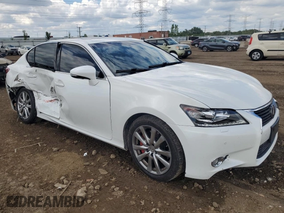 2013 Lexus GS 350 with VIN JTHCE1BL3D5013621, listed as a Copart auction lot 58408215 with 146,502 mi miles and Salvage title. Bid and sale history available at DreamBid. Image 4.