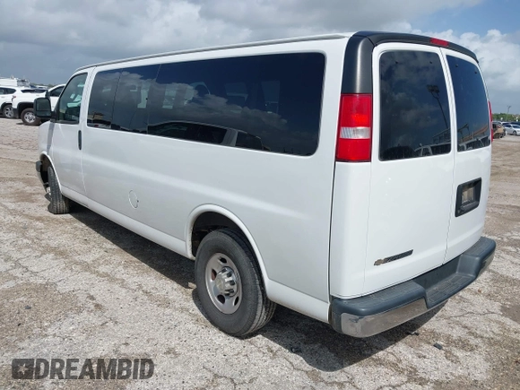 2020 Chevrolet Express Passenger LS with VIN 1GAZGNFG3L1241756, listed as a IAAI auction lot 42513261 with 23,256 mi miles and . Bid and sale history available at DreamBid. Image 3.