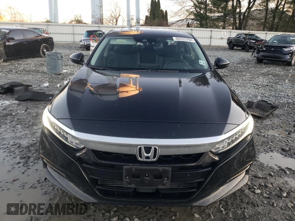 2020 Honda Accord EX-L with VIN 1HGCV2F52LA019775, listed as a Copart auction lot 82235704 with 75,219 mi miles and Salvage title. Bid and sale history available at DreamBid. Image 5.
