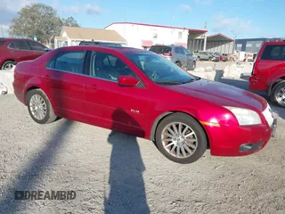 2008 Mercury Milan Premier with VIN 3MEHM08168R665919, listed as a IAAI auction lot 41616736 with 101,872 mi miles. Bid and sale history available at carsss.com. Image 1.