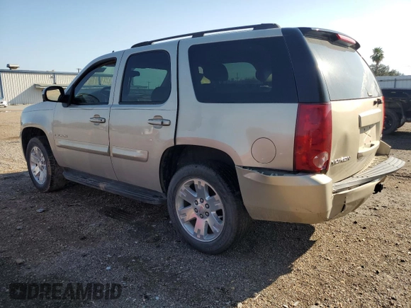 2007 GMC Yukon SLT with VIN 1GKFC13047R230282, listed as a Copart auction lot 74764854 with 0 mi miles and Salvage Title. Bid and sale history available at carsss.com. Image 2.