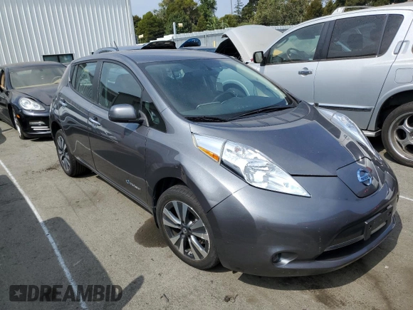 2017 Nissan LEAF SL with VIN 1N4BZ0CP9HC302460, listed as a Copart auction lot 64051483 with 69,280 mi miles. Bid and sale history available at carsss.com. Image 4.